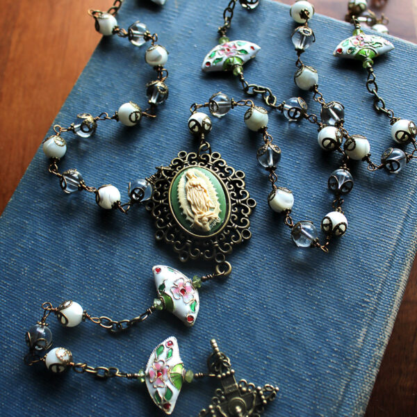 Our Lady of Guadalupe Mother of Pearl Rosary