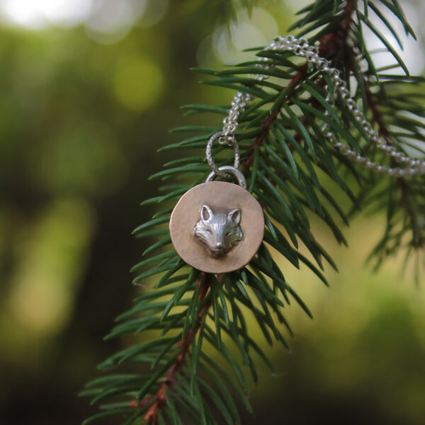 Fox Pendant Necklace